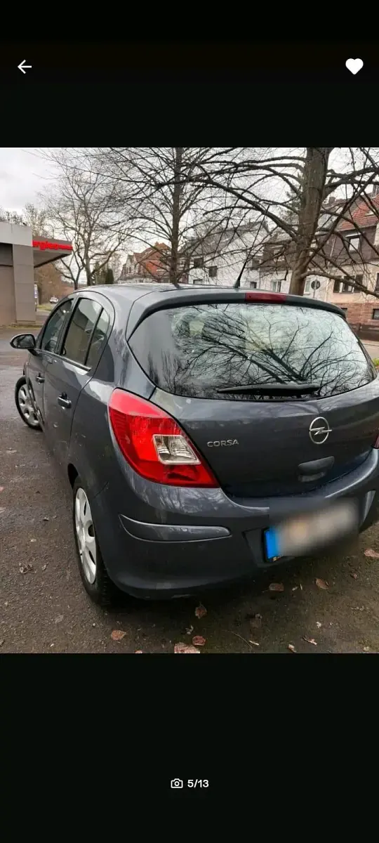 Gebraucht Opel Corsa 80 PS (58 kW) 2009 Blau Kleinwagen