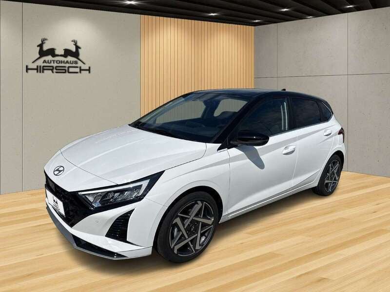 Atlas white/ phantom black / sol Neu 2025 Hyundai i20 Prime Kleinwagen | 26.990 € (Etwas zu teuer) - Bild 1/4