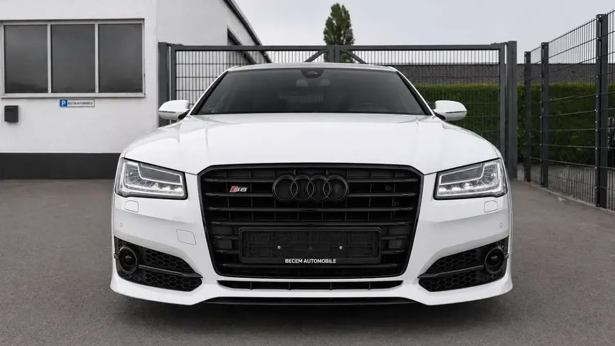 Usata Audi S8 plus 605 CV (444 kW) 2017 Bianco Berlina