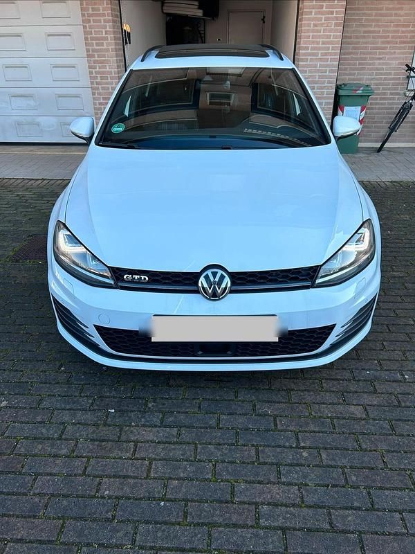 Weiß Gebraucht 2016 VW Golf VII GTD Kombi | 13.500 € (Superpreis) - Bild 1/4