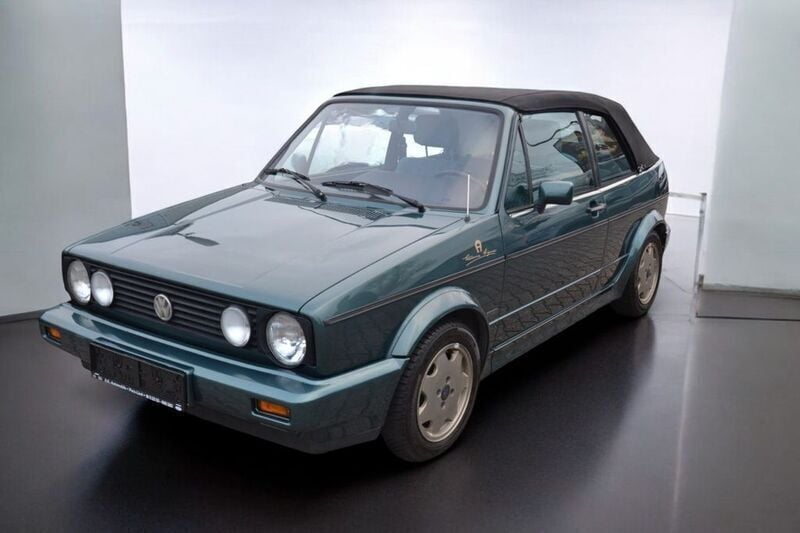 Gebraucht VW Golf Cabriolet 98 PS (72 kW) 1990 Grau Cabrio