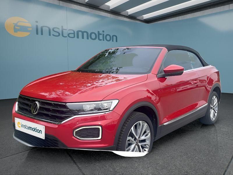 Gebraucht VW T-Roc Cabriolet 150 PS (110 kW) 2021 Rot Cabrio