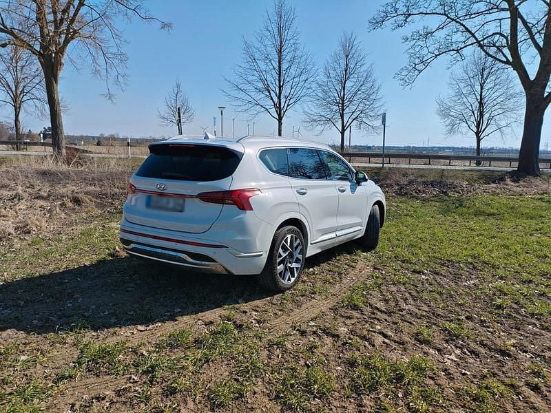 Gebraucht Hyundai Santa Fe Prime 201 PS (147 kW) 2021 Weiß SUV