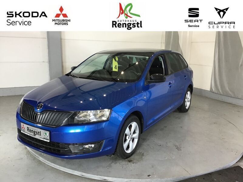 Blau Gebraucht 2015 Skoda Rapid Ambition Limousine | 7.990 € (Guter Preis) - Bild 1/4