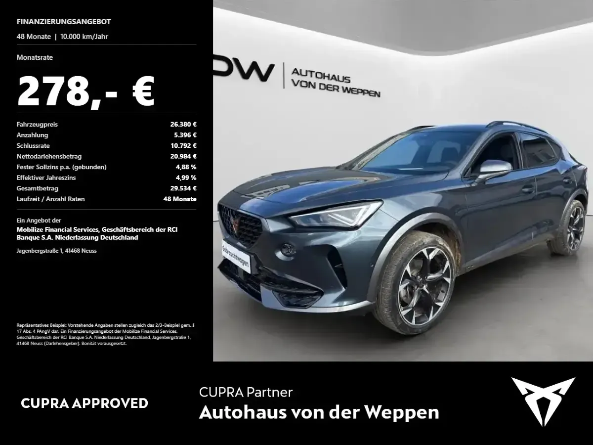 Gebraucht Cupra Formentor 150 PS (110 kW) 2023 SUV