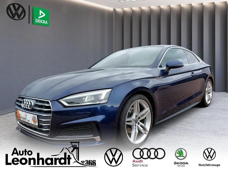 Blau Gebraucht 2019 Audi A5 S-Line Coupé | 27.990 € (Fairer Preis) - Bild 1/4