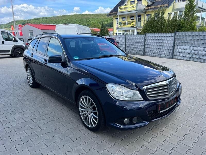 Blau Gebraucht 2013 Mercedes C220 Elegance Kombi | 4.900 € (Superpreis) - Bild 1/4