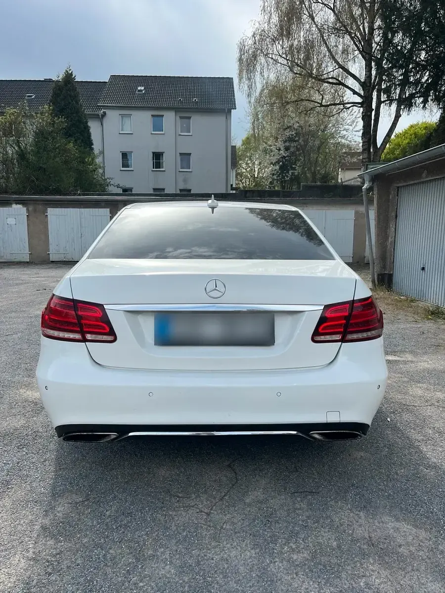 Usata Mercedes E200 Avantgarde 136 CV (100 kW) 2014 Bianco Berlina