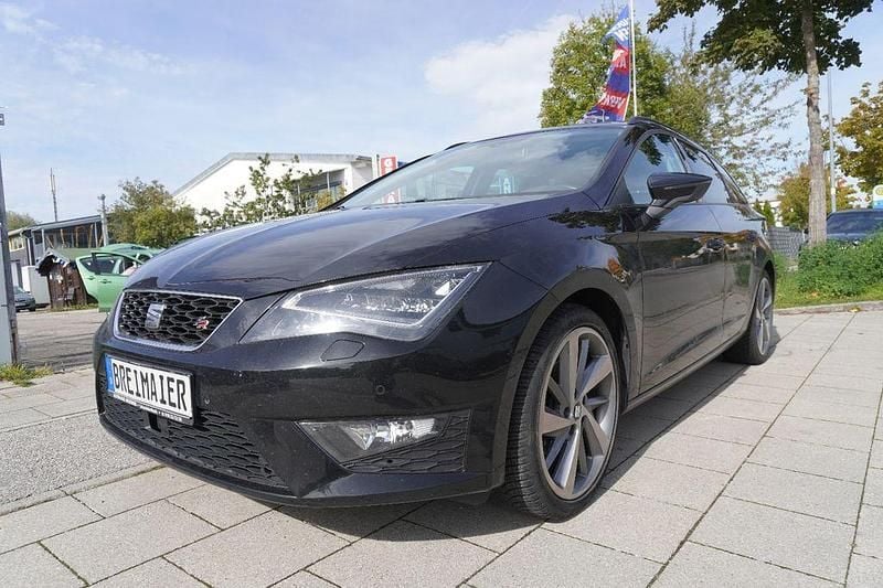 Schwarz Gebraucht 2014 Seat Leon ST FR Kombi | 11.950 € (Fairer Preis) - Bild 1/4