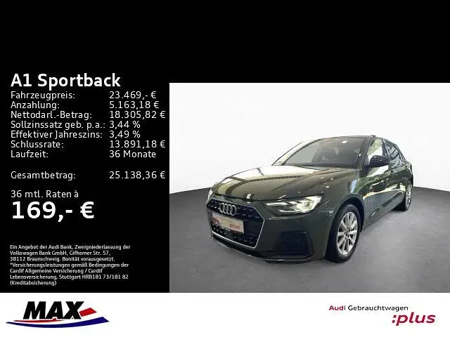 Gebraucht Audi A1 Sportback Advanced 116 PS (85 kW) 2025 Grün Kleinwagen