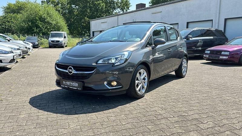 Grau Gebraucht 2016 Opel Corsa Innovation Limousine | 6.950 € (Fairer Preis) - Bild 1/4