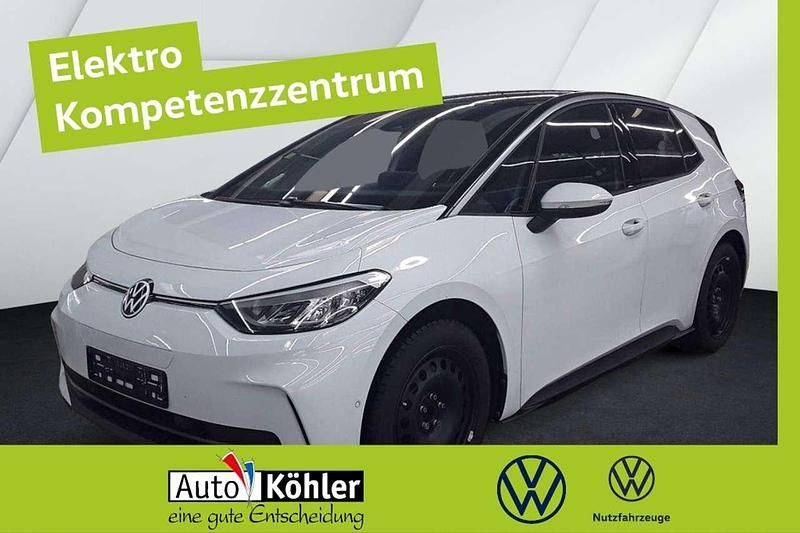 Gletscherweiß / graumelange Gebraucht 2024 VW ID.3 Pro Kleinwagen | 28.480 € (Superpreis) - Bild 1/3