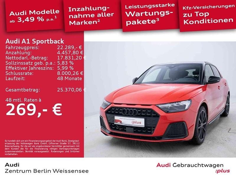 Misanorot perleffekt Gebraucht 2023 Audi A1 Advanced Limousine | 22.289 € (Guter Preis) - Bild 1/4
