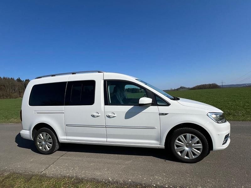 Gebraucht VW Caddy Maxi Highline 150 PS (110 kW) 2017 Weiß Van / Kleinbus