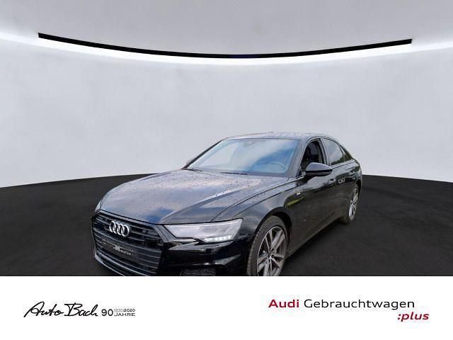 Schwarz (mythosschwarz metallic) Gebraucht 2022 Audi A6 S-Line Limousine | 39.970 € (Fairer Preis) - Bild 1/3