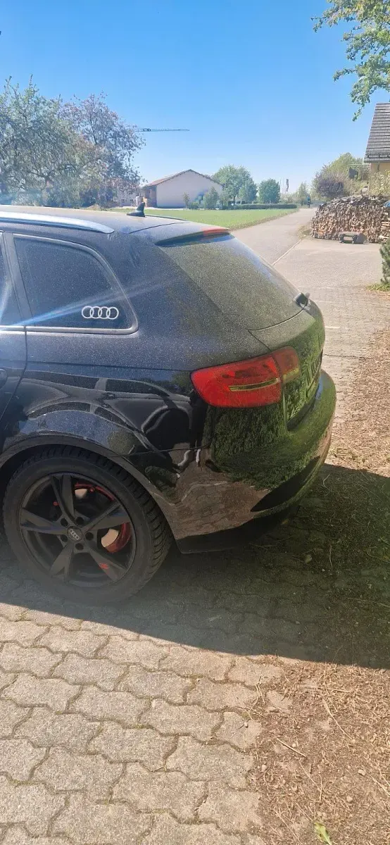 Gebraucht Audi A3 S-Line 125 PS (91 kW) 2010 Schwarz Kleinwagen