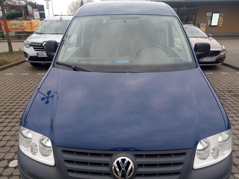 Second-hand VW Caddy 75 CP (55 kW) 2006 Albastru Monovolum