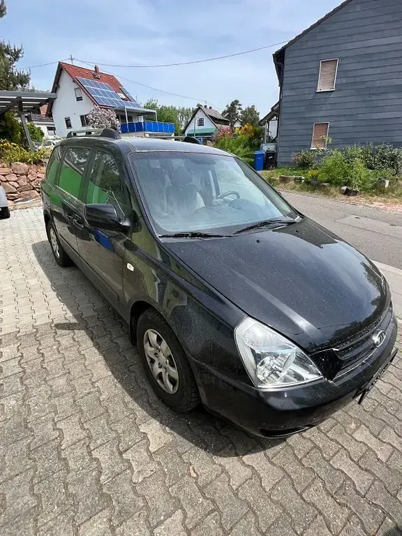 Gebraucht Kia Carnival Basis 185 PS (136 kW) 2009 Schwarz Van / Kleinbus