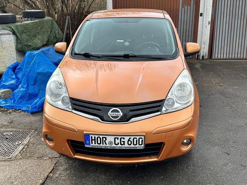 Gebraucht Nissan Note Acenta 88 PS (64 kW) 2009 Orange Kleinwagen