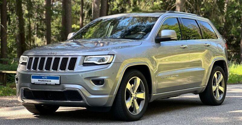 Silber Gebraucht 2014 Jeep Grand Cherokee Overland SUV | 13.999 € (Teuer) - Bild 1/4