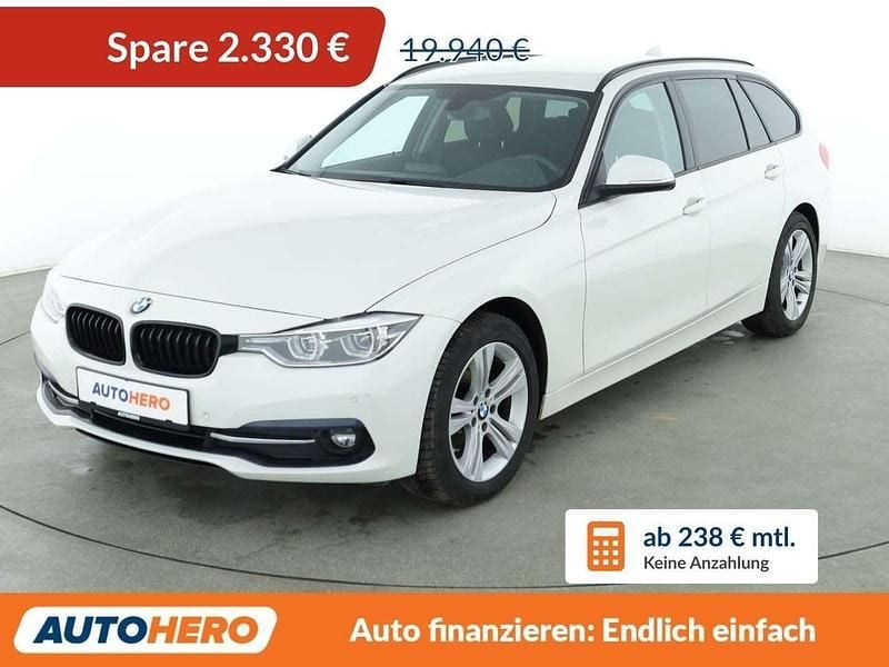 Gebraucht BMW 318 Sport Line 150 PS (110 kW) 2019 Weiß Kombi