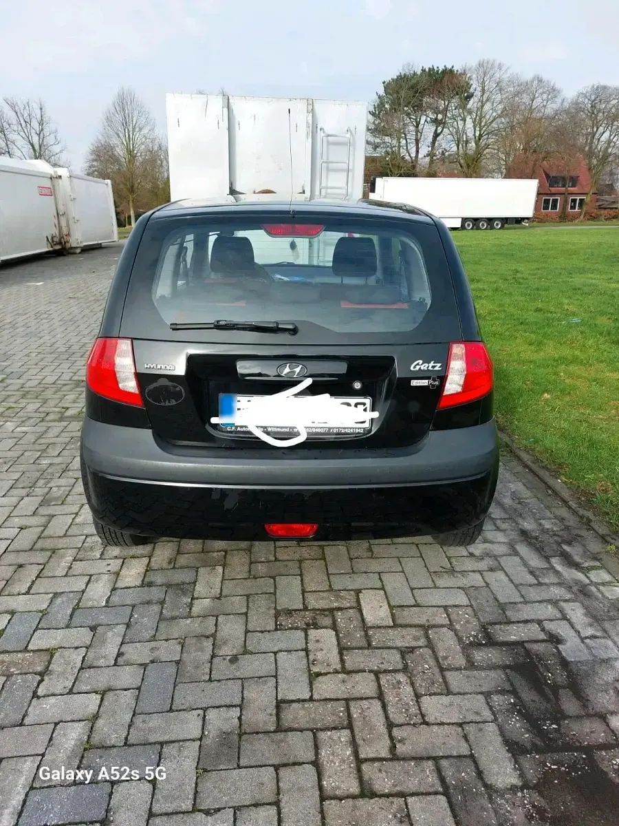 Gebraucht Hyundai Getz 67 PS (49 kW) 2008 Schwarz Kleinwagen