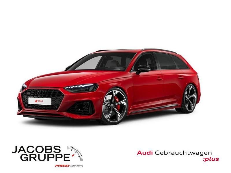 Tangorot metallic Gebraucht 2022 Audi RS4 Ambiente Kombi | 69.930 € (Fairer Preis) - Bild 1/4