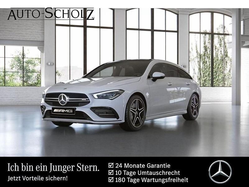 Weiß Gebraucht 2022 Mercedes CLA35 AMG AMG Limousine | 41.972 € (Fairer Preis) - Bild 1/3