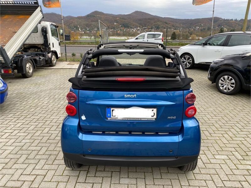 Gebraucht Smart ForTwo Cabrio 71 PS (52 kW) 2009 Blau Cabrio