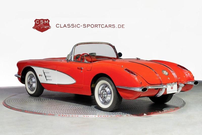Gebraucht Corvette C1 230 PS (169 kW) 1958 Rot Cabrio