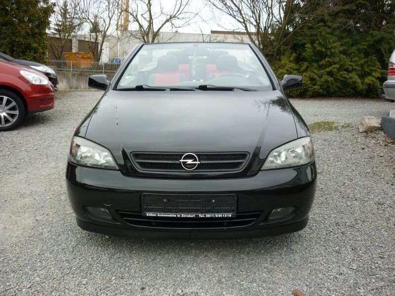 Gebraucht Opel Astra Cabriolet 103 PS (75 kW) 2004 Schwarz metallic Cabrio