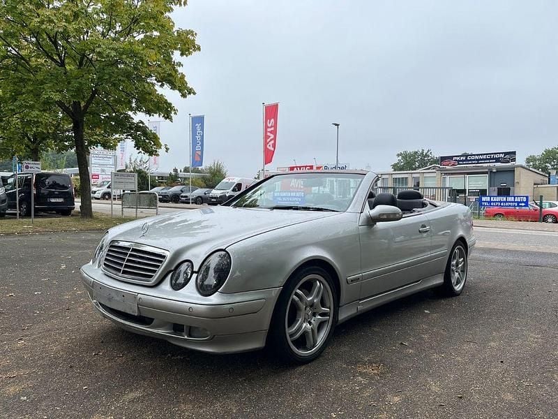 Gebraucht Mercedes CLK200 Avantgarde 163 PS (119 kW) 2002 Silber Cabrio