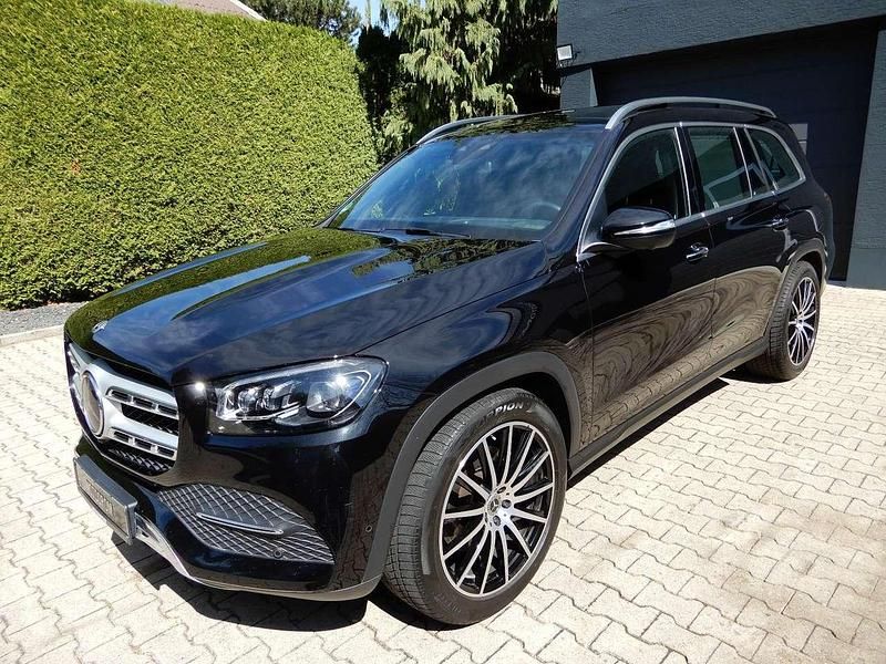 Obsidianschwarz Gebraucht 2021 Mercedes GLS450 AMG SUV | 62.880 € - Bild 1/4