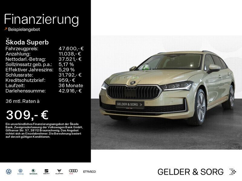 Andere farbe Gebraucht 2022 Skoda Superb Selection Kombi | 47.290 € (Teuer) - Bild 1/4