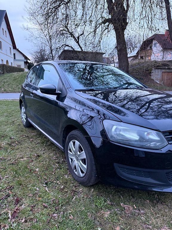 Gebraucht VW Polo Trendline 60 PS (44 kW) 2010 Schwarz Kleinwagen