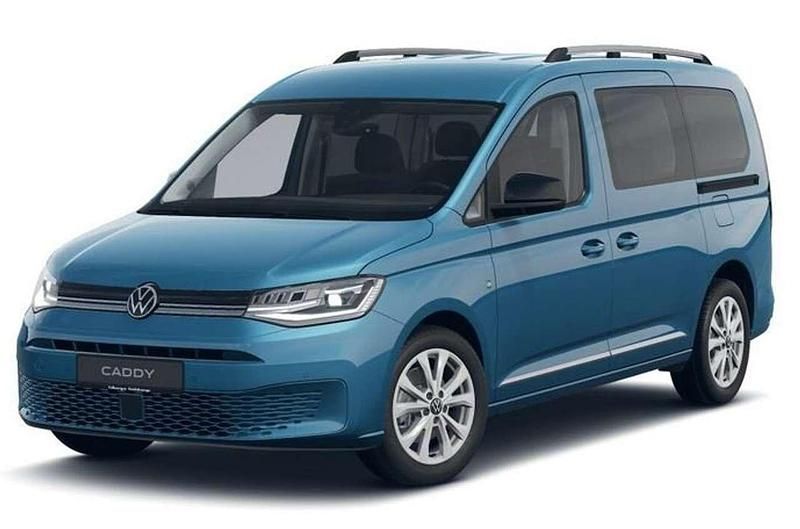Blau Gebraucht 2024 VW Caddy Maxi Style Van / Kleinbus | 41.600 € (Teuer) - Bild 1/4