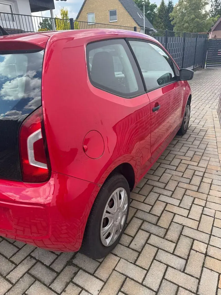 Gebraucht VW up! move up! 60 PS (44 kW) 2015 Rot Kleinwagen