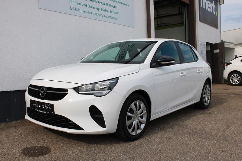 Weiß Gebraucht 2022 Opel Corsa Edition Limousine | 7.890 € (Guter Preis) - Bild 1/4