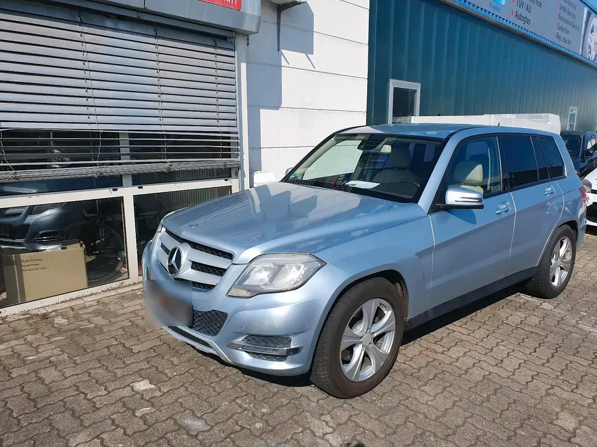 Gebraucht Mercedes GLK220 170 PS (125 kW) 2013 Blau SUV