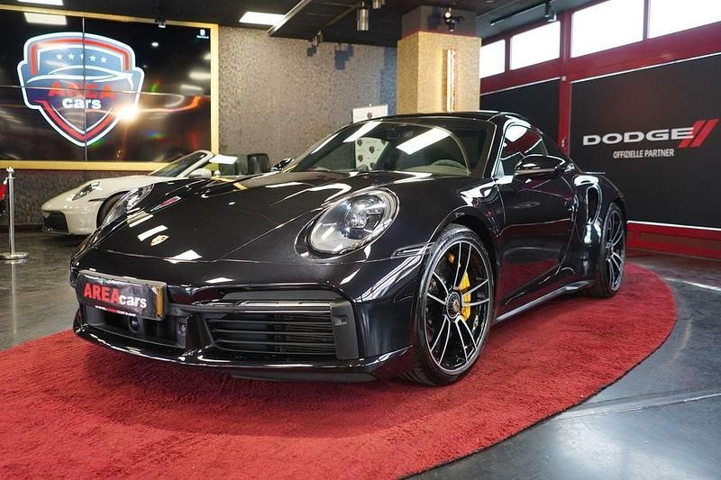 Schwarz Gebraucht 2020 Porsche 911 Turbo S Coupé | 184.900 € (Superpreis) - Bild 1/4