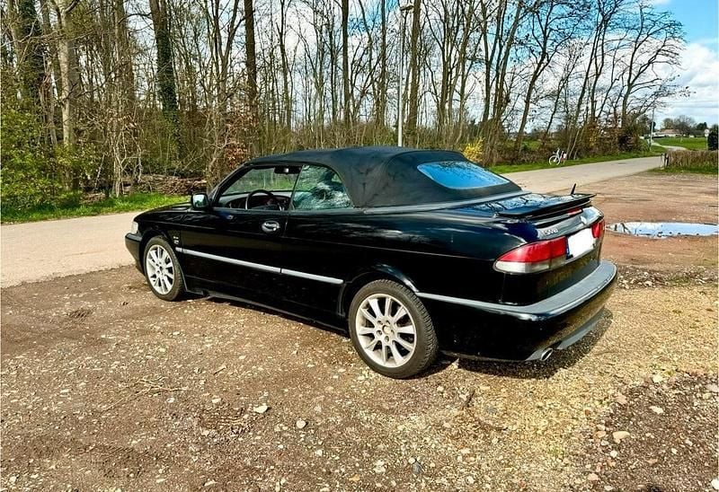 Schwarz Gebraucht 2002 Saab 9-3 Cabriolet Aero Cabrio | 5.500 € (Superpreis) - Bild 1/4