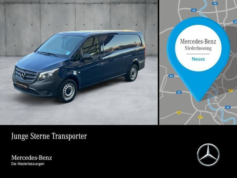 Blau Gebraucht 2021 Mercedes e-Vito Van / Kleinbus | 16.041 € (Guter Preis) - Bild 1/4