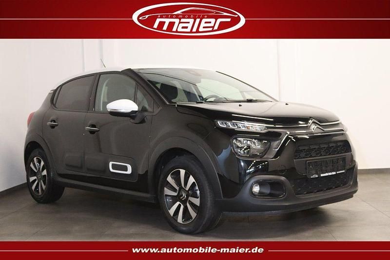 Schwarz perla nera Gebraucht 2022 Citroën C3 Shine Kleinwagen | 9.900 € (Guter Preis) - Bild 1/4