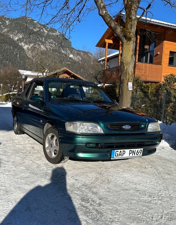 Blau Gebraucht 1995 Ford Escort Cabriolet Cabrio | 2.200 € - Bild 1/4