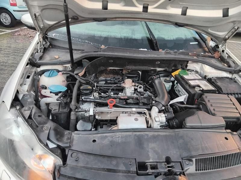 Gebraucht VW Golf VI 2010 Silber Kleinwagen