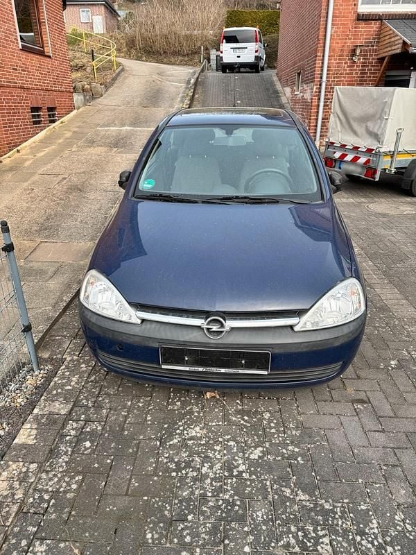 Gebraucht Opel Corsa 60 PS (44 kW) 2002 Blau Kleinwagen