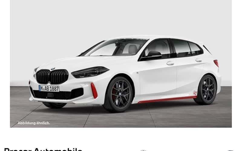 Alpinweiss iii Gebraucht 2022 BMW 128 Performance Limousine | 32.990 € (Fairer Preis) - Bild 1/4