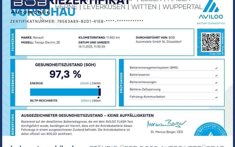 Rot Gebraucht 2023 Renault Twingo Techno Kleinwagen | 14.444 € (Fairer Preis) - Bild 1/4