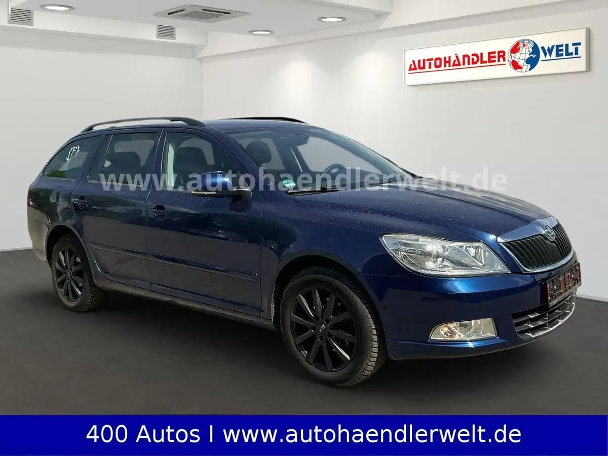 Używany Skoda Octavia 122 KM (89 kW) 2009 Niebieski Kombi