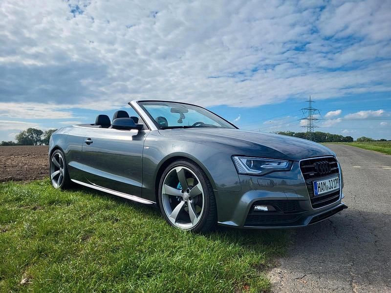 Grau Gebraucht 2016 Audi A5 Cabriolet Cabrio | 19.300 € (Etwas zu teuer) - Bild 1/4